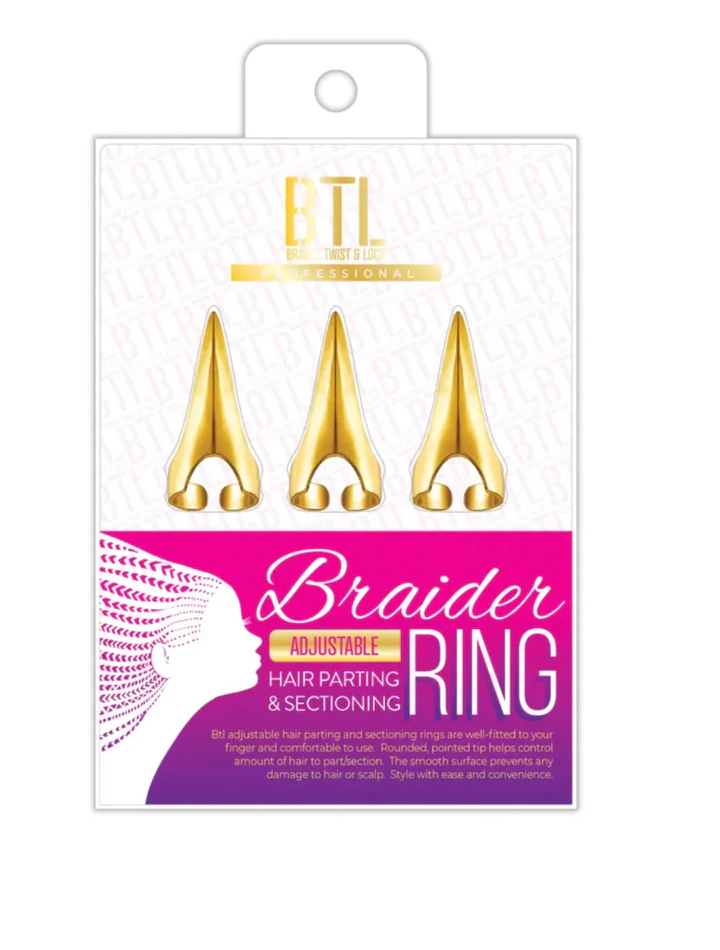 BTL Professional Braider Hair Parting & Sectioning Ring